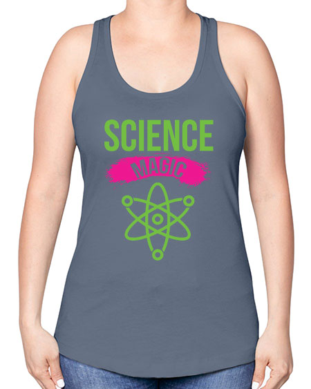 Science Magic 69# - general science -Racerback Tank