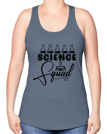 Science Squad 55# - general science -Racerback Tank