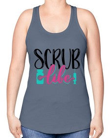 Scrub Life Style Style 1383# - nurse -Racerback Tank