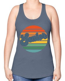 Senior 865# - twelfth grade -Racerback Tank