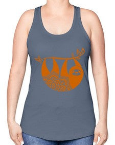 SlothMandala 1076# - mandala -Racerback Tank