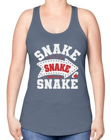 Snake Snake SNAKE 45# - video games -Racerback Tank