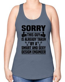 Sorry Style 1419# - engineer -Racerback Tank