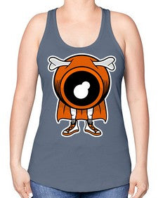 Spy master 234# - cartoon general -Racerback Tank