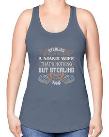 Stealing a mans wife thats nothing but stealing his car thats larceny 68# - car -Racerback Tank