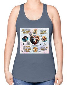 Straight Aries 469# - aries -Racerback Tank