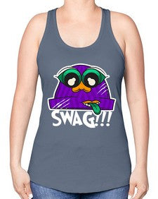 Swag beanie 247# - cartoon general -Racerback Tank