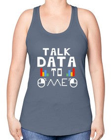 Talk dada to me 15# - computer -Racerback Tank