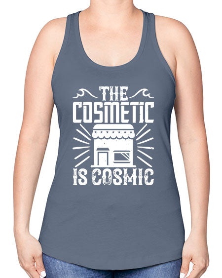 The cosmetic is cosmic Style 416# - architect -Racerback Tank