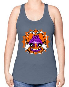 The super egg 253# - cartoon general -Racerback Tank