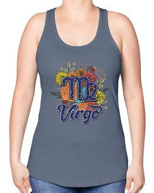 Virgo 133# - virgo -Racerback Tank
