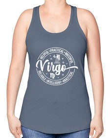 Virgo 536# - virgo -Racerback Tank