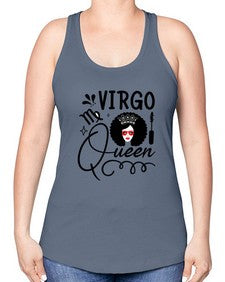 Virgo queen 541# - virgo -Racerback Tank