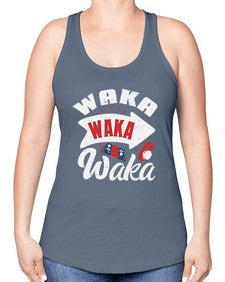 Waka Waka Waka 50# - video games -Racerback Tank