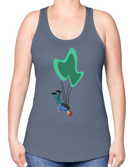 all in one 12# - parachute -Racerback Tank