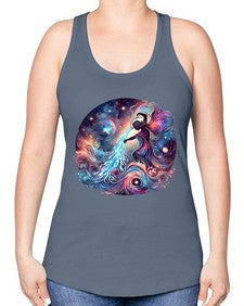 aquarius 79# - aquarius -Racerback Tank