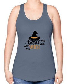 basic witch 49# - witch -Racerback Tank
