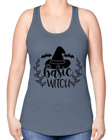 basic witch 50# - witch -Racerback Tank