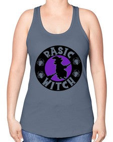 basic witch 51# - witch -Racerback Tank