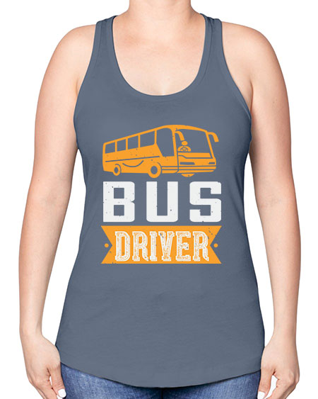 bus driver Style 641# - Bus Driver -Racerback Tank
