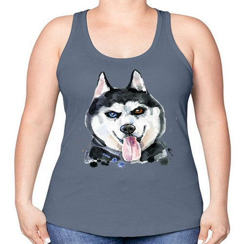 dog 103# - dogs -Racerback Tank