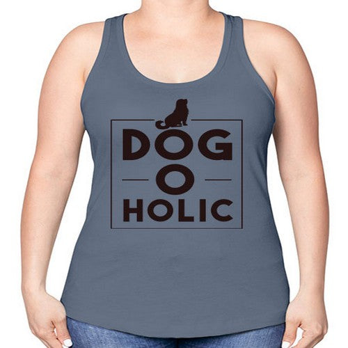 dog o holic - dogs -Racerback Tank