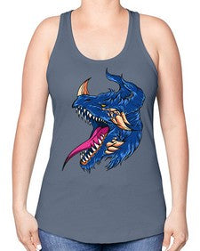 dragon 173# - dragon -Racerback Tank