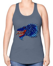 dragon 188# - dragon -Racerback Tank