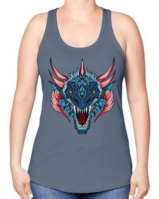 dragon 193# - dragon -Racerback Tank