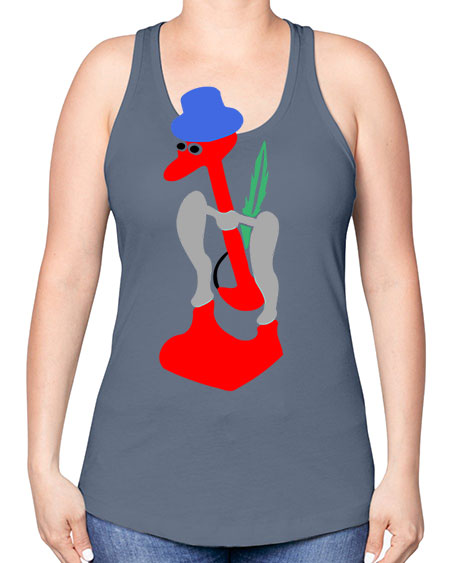 drinky bird 33# - birds -Racerback Tank