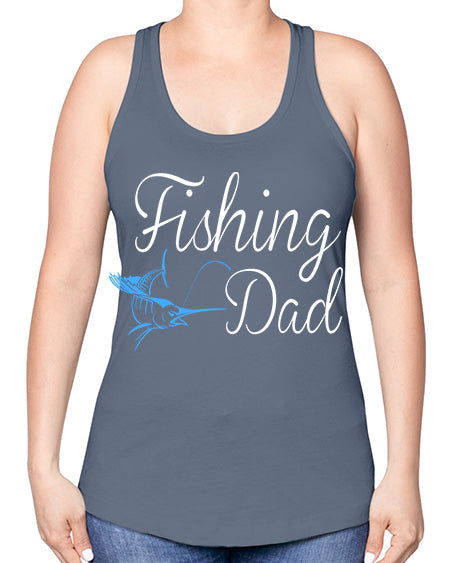 fishing 22# - shark-fish -Racerback Tank