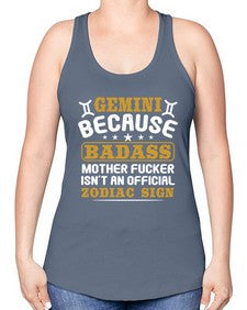 gemini 218# - gemini -Racerback Tank
