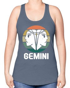 gemini 236# - gemini -Racerback Tank