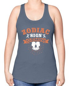 gemini 246# - gemini -Racerback Tank
