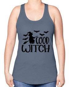 good witch 36# - witch -Racerback Tank