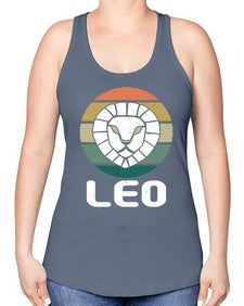 leo 299# - leo -Racerback Tank