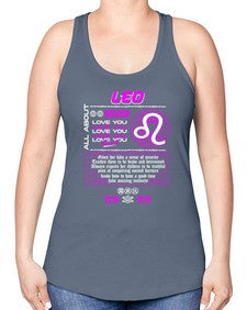 leo 308# - leo -Racerback Tank