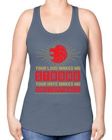leo 310# - leo -Racerback Tank