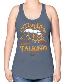 leo king 296# - leo -Racerback Tank