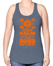 let the engineer do 1048# - engineer -Racerback Tank