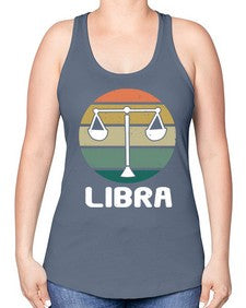 libra 337# - libra -Racerback Tank