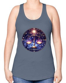 libra 341# - libra -Racerback Tank