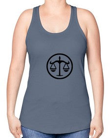 libra 344# - libra -Racerback Tank