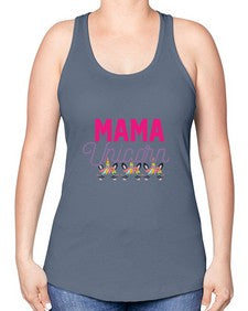 mama unicorn 289# - unicorn -Racerback Tank