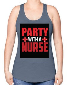 nurse style 1195# - nurse -Racerback Tank