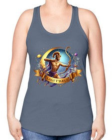 sagittarius 398# - sagittarius -Racerback Tank