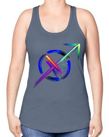 sagittarius 402# - sagittarius -Racerback Tank