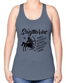 sagittarius 403# - sagittarius -Racerback Tank