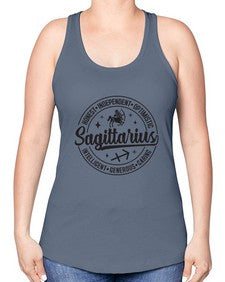 sagittarius 406# - sagittarius -Racerback Tank