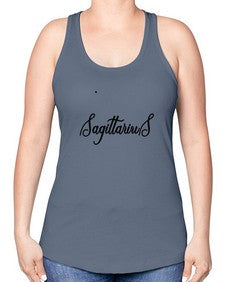 sagittarius 408# - sagittarius -Racerback Tank
